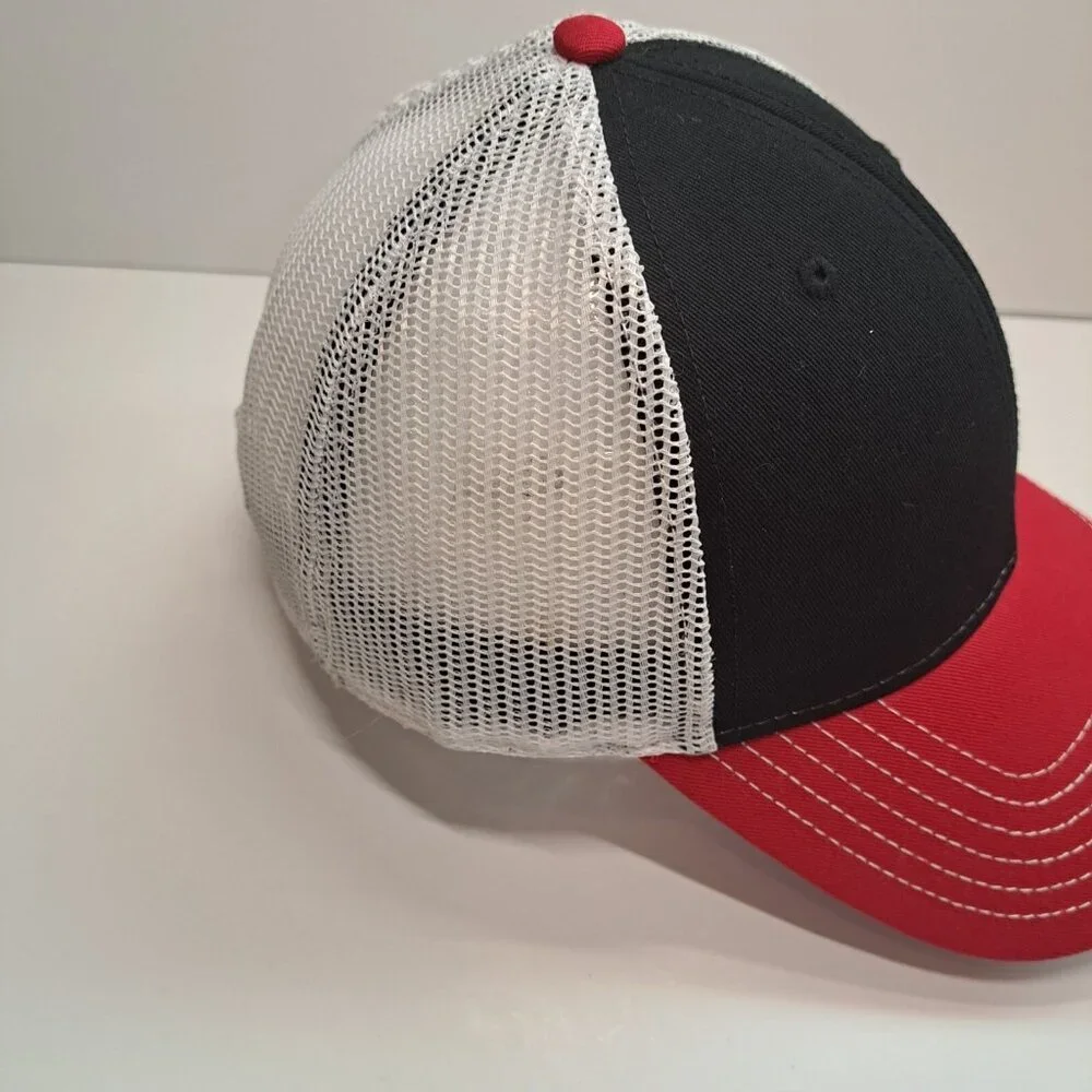 Halliburton Cap Hat Trucker 100th Anniversary Mesh Snapback Red‎ Black 2019